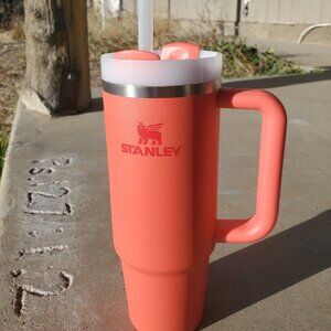 Stanley 30 oz Quencher Tumbler in Shimmer Coral